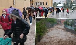 İki ilçede eğitime 1 gün ara verildi