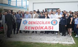 İZDENİZ AŞ’de TİS krizi... Gemi düdüğü çalarak tepki gösterdiler
