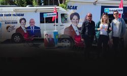 Karavanını İYİ Partili Keskin İçin seçim bürosu yaptı! Halkımızın desteği ile iktidara