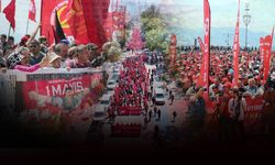 İzmir'de 1 Mayıs Emek ve Dayanışma Günü'nden kareler