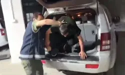 Terör şüphelisi gizli bölmede yakalandı