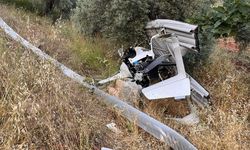 Muğla'da cayrokopterin düşmesi sonucu 2 kişi yaralandı