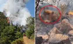 Marmaris'teki orman yangınında cesedi bulunan kişinin kimliği belirlendi