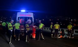 İzmir'de otoyolda otomobilin çarptığı kadın hayatını kaybetti