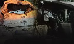 Otomobil elektrikli motosiklete çarptı...  3'ü çocuk 7 kişi yaralandı
