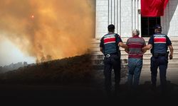 160 hektar alan yol kenarına attığı torpil nedeniyle kül oldu