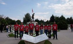 DEÜ, Zafer Yürüyüşü için Afyon Kocatepe'de