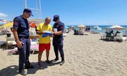 İzmir plajlarında Sahil Güvenlik denetimleri sürüyor