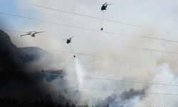 3 helikopter mürettebatının hayatını kaybettiği yangında 260 hektar alan küle döndü!