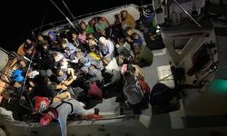 Kuşadası açıklarında göçmen operasyonu!