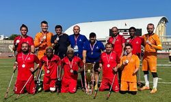 İzmir’in ampute futbol takımı Türkiye ikincisi oldu