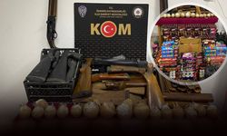İzmir'de silah kaçakçılığı operasyonu... Resmen cephanelik!