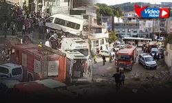 İzmir'de freni boşalan servis korku dolu anlar yaşattı! Çok sayıda yaralı var