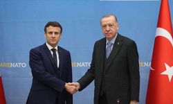 Cumhurbaşkanı Erdoğan, Macron ile görüştü!