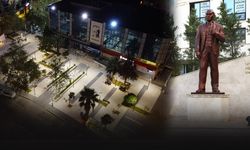 Menderes modern yüzüne kavuştu... Meydan ve düzenleme çalışmaları tamamlandı
