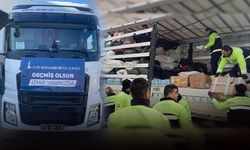 Büyükşehir'den deprem bölgesine yardımlar devam ediyor... 244’üncü destek tırı yola çıktı
