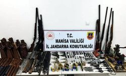 Evi, silah atölyesine dönüştürmüş