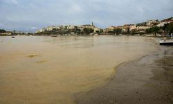 Datça'da denizin rengi değişti