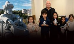 Karabağlarlı çocuklardan Nasreddin Hoca'ya ziyaretçi akını