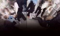 İzmir'de korkunç görüntüler... 1 kız öğrenci, 5 okul arkadaşı tarafından dövüldü!
