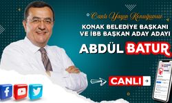 Canlı yayın konuğumuz, Konak Belediye Başkanı Abdül Batur