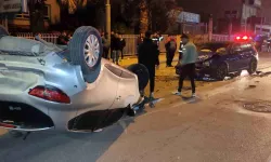 Denizli'de otomobilin çarptığı iki kişi yaralandı