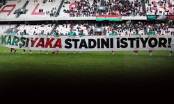 Kritik maç öncesi futbolculardan mesaj... Karşıyaka 'stadını' istiyor!