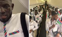 Gambiya Milli Takımı uçağında kriz