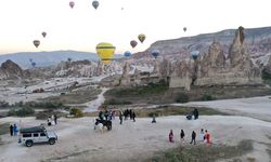 Kapadokya'da tüm zamanların ziyaretçi rekoru kırıldı
