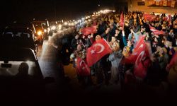 Başkan Kırgöz, 1200 araçlı konvoyla Deliktaş’ta seçim startını verdi