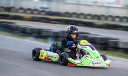 7 yaşındaki karting sporcusu Demirhan şampiyonaya hazırlanıyor