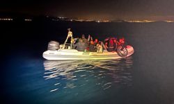 Bodrum açıklarında kaçak avı... 17 göçmen yakalandı