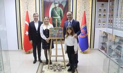İzmirli Eylül, jandarma temalı resim yarışmasında Türkiye birincisi oldu