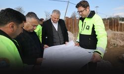 İZSU Genel Müdürü Köseoğlu çalışmaları yerince inceledi... Yarımada'daki sorunlara kalıcı çözüm