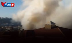 İzmir'in göbeğinde korkutan yangın! İş merkezi alevler içinde kaldı