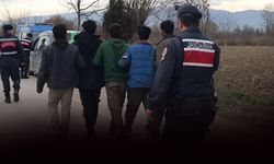 Umut yolculuğu Selçuk'ta sona erdi... 3'ü çocuk 7 düzensiz göçmen yakalandı!