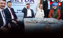İzmir siyasetinde güzel görüntüler... Dağ, Özel ve Tugay'a el salladı!