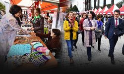 İzmir'de 8 Mart'a özel Kadın Emeği Sergi ve Satış Pazarı açıldı