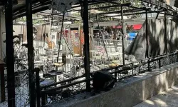 Manisa'da bir kafede çıkan yangın söndürüldü