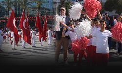 İzmir'de Ata'nın çocuklarından coşkulu 23 Nisan kutlaması