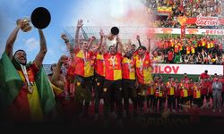 Süper Lig'e yükselen Göztepe kupasını aldı