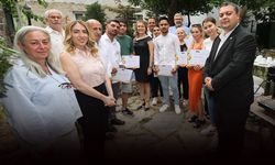 Konak’ta sertifika gururu... Genç Romanlar barista oldu