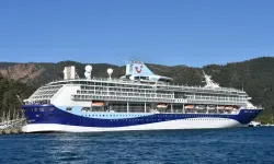 Yolcu gemisi "Marella Discovery" Marmaris'e geldi