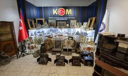 Durdurulan araçtan tarihi obje çıktı