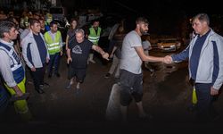 Tugay yağış felaketinin ardından ekiplerle birlikte sahaya indi... Gerekeni yapacağız!