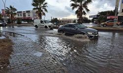 Bodrum’da sağanak etkili oldu