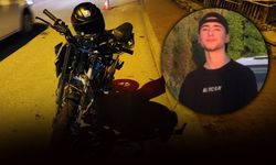 Motosikleti ile aydınlatma direğine çarptı... Genç sürücünün acı sonu!