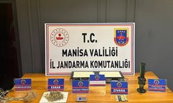 Manisa'da evinde kenevir yetiştiren zanlı yakalandı