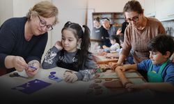 Konak'ta 7 ile 70 buluştu... Sanat dolu keyifli anlar ortaya çıktı!