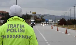 Denizli'de makas atan sürücüye para cezası uygulandı